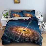 3D Duvet Cover Set Psychedelic Digital Printing Twin Bedding Set Quilt Cover With Zipper Closure Que