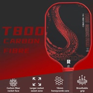 Pickleball T800 Carbon Fiber Hot-Pressed 16mm Professional Competitive Sports Paddle Ball Equipment 