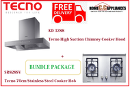 TECNO HOOD AND HOB FOR BUNDLE PACKAGE ( KD 3288 &amp; SR 828SV ) / FREE EXPRESS DELIVERY