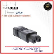 Furutech FI-C15( Gold ) Slim IEC Connector (GENUINE)