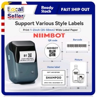 B1 Bluetooth Label Printer Portable Handheld Thermal Printer Mini Barcode QR Code Sticker Maker