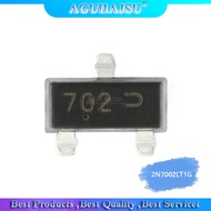 50PCS 2N7002LT1G SOT23 2N7002 SOT SMD 702 Small Signal MOSFET 60 V, 115 mA, N-Channel new and origin