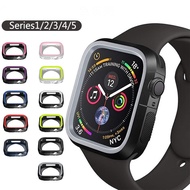 Case for Apple Watch 41mm 45mm 44mm 40mm 38mm 42mm Silicone iWatch Series SE 7 6 5 4 3 Case iWatch Sports Case Two Cases