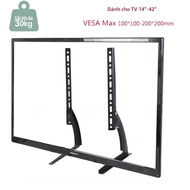 Giá Đỡ TV Trên Bàn Đa Năng Cho TV LCD/LED/OLED 14-42 Inch - Chân Đế Cho Giá Đỡ Màn Hình Màn Hình Phẳ