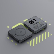 磁吸無線充電寶5000mAh快充適用iPhone15/14小巧便攜手機移動電源