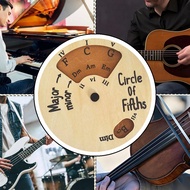 Dụng cụ giai điệu bằng gỗ Bánh xe hợp âm Circle Of Fifths Wheel Biểu đồ hợp âm đàn Guitar Lý thuyết 