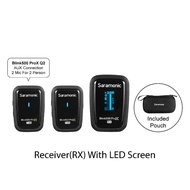 Saramonic Blink 500 ProX Q1/Q2/Q3/Q4/Q5/Q6/Q10/Q20 Sistem Mikrofon Tanpa Wayar
