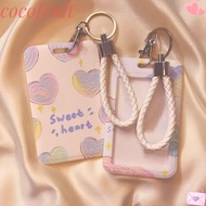 COCOFRUIT Credit Card Holders, Plastic Business Card Holder, Cartoon ID Card Sleeve Student