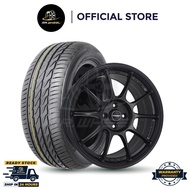 [Package Set] New Sport Rim WEDSSPORT TC105N TC105X 17 inch 8j 4x100 5H112-114.3 with New FARROAD / 