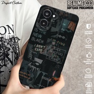 Softcase Realme C33hp - Case Realme C33hp (AESTHETIC) Silicone Realme C33hp - Casing Realme C33hp - 