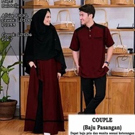 Nnn Baju Couple Keluarga Lebaran 2022/Couple Pasangan Muslim High