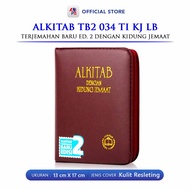 Alkitab Kristen Terjemahan Baru Dengan Kidung Jemaat TB2 034 TI KJ LB Cover Resleting Terjemah baru