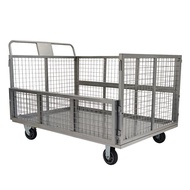 Truck Turnover Trolley Trailer Trailer Trolley Fence Stall Logistics Truck Flatbed Truck Grid Foldin