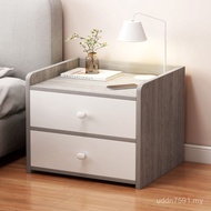 Bedroom Bedside Lockable Bedside Table Cabinet Bedside Table Storage Rack Mobile Integrated Small Ap