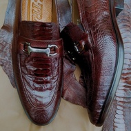 Tuyển chọn các mẫu giày lười da cá sấu KCS-0giày da cá sấu cao cấp hàng thượng hạng việt namchất liệ