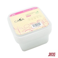 Casa Disposable Square Container 750ml (4pcs/pack) - AE-L012-T04-04 - AE-L012-T04-02