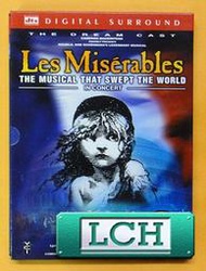 ◆LCH◆正版DVD《悲慘世界：音樂劇 十週年紀念演唱會》(買三項商品免運費)