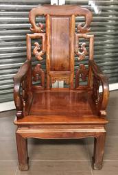 古董 老件 早期 緬甸 花梨木 超大尺寸 南 官帽椅 太師椅 董事長 座椅 主人椅 超氣派大方 圖六為對比圖