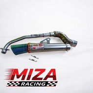 RL REDLEO EXHAUST RACING OPEN FOR EKZOS PNP EX5/WAVE 100/110/125/KRISS/EX5 CLASS/LAGENDA/SRL 115/DAS
