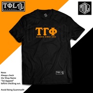Triskelion Fratshirt Greek Classic V2 by Tol Apparel Tau Gamma Phi / Sigma (COMES WITH STICKER)
