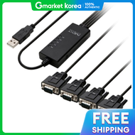 NextU | สายเคเบล NEXT-RS232 4P USB to RS232 แบบ 4 พอรต (ซเรยล)