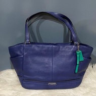 Preloved coach bag blue (bag only)