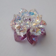 蓮花 擺件 SWAROVSKI ELEMENTS(施華洛世奇元素)