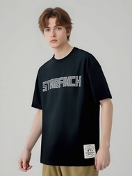 cityboy短袖t恤男2025夏季新款潮牌休闲宽松男生圆领体恤上衣