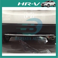 Honda HR-V Bumper Guard Bright Strip Rear Chrome Trim Cover Rear Bumper Chrome Lining HRV / VEZEL 2015-2021 Berjaya Auto