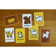 Korea ZERO PER Postcard Seven Items Set/Dog Daquan eslite