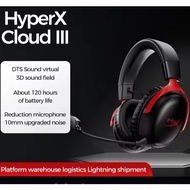 HyperX Cloud 3 IIl Gaming Headset FPS Noise Cancellation Condenser mic Live 120 hours battery life F