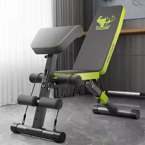 Multi-functional Fitness Chair Foldable Dumbbell Stool Home sit-up Assistant Bench Press Stool Indoo
