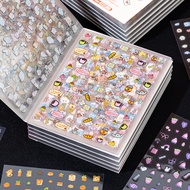 Cdaily|32 Sheets Mini deco Cut Film Sticker Book Dream-woven Dream Dopamine 5.0 Small Nose Ga Patter