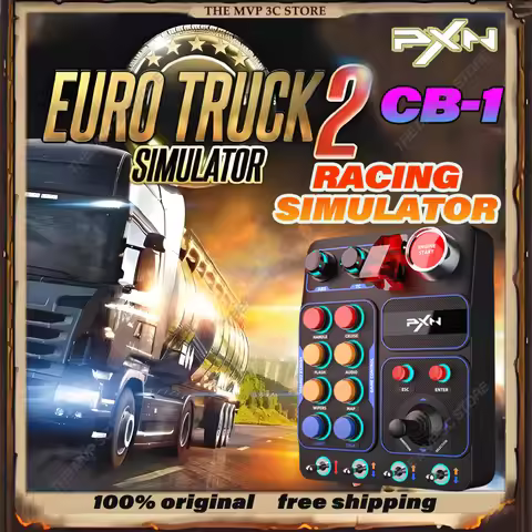 NEW PXN CB1 Control Button Box Customized Racing Simulator Multifunctional Key Control Box Simulator