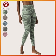 5 color women's pants lululemon gym Yoga camouflage pants tights MM290
