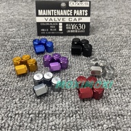 4PCS RAYS Universal Aluminum Car Auto Wheel Tyre Tire Stem Air Valve Caps Dust Covers