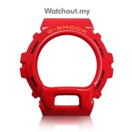 G-Shock DW-6900CB-4 Bezel Replacement Parts Red