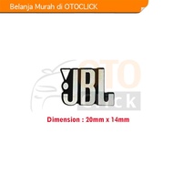 Ori Emblem Aluminium Sticker Decals 3D Logo Jbl Audio Speaker