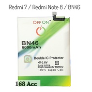 Baterai Batre Offon Double Power Redmi 7 Batrai Redmi Note 8 BN46
