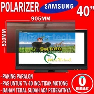POLARIS POLARIZER 40 0 DRAJAT GLOSSY POLARIS POLARIZER TV LCD SAMSUNG