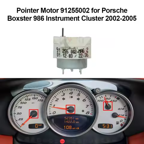 Pointer Motor 91255002 for Porsche Boxster 986 Instrument Cluster