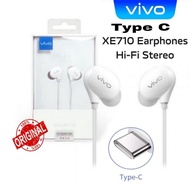 VIVO XE710 Type-C Earphone For VIVO V29 V27e V25 V23 V21 V20 PRO iQOO 11 10 9 X80 X70 X60 X50 In-Ear