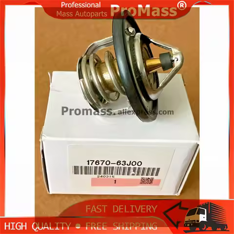 OEM 17670-63J00 1767063J00 Car Engine Coolant Thermostat 82℃ for Suzuki Grand Vitara Kizashi SX4 Swi