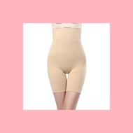 收腹裤女无痕大码不卷边 yuebanchuanHigh waist body shape underwear Women Postpartum Abdominal Pants Body Shaping