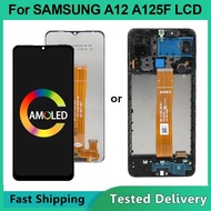 6.5" For Samsung A12 LCD A125F SM-A125F A125 Display Touch Screen Digitizer For Samsung A12 Screen W