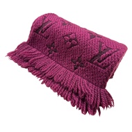 二手LOUIS VUITTONLogomania 絲巾 M75503，紫色