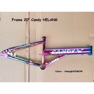 FREE sticker Candy HELANG MODIFY  Body 20" CANDY Petak Lowered Habis , Superlowered  untuk Basikal l