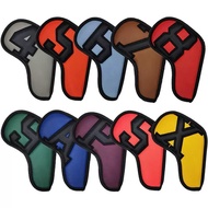 Colorful Iron Set Head Cover Golf Iron Stick Cover Stick Club Iron