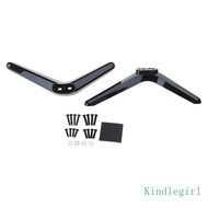 KING TV Base Pedestal Feet TV Stand Mount Table  Desktop Bracket Accessories