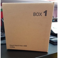Corrugated Carton Box 17cm x 17cm x 17cm Packaging Box